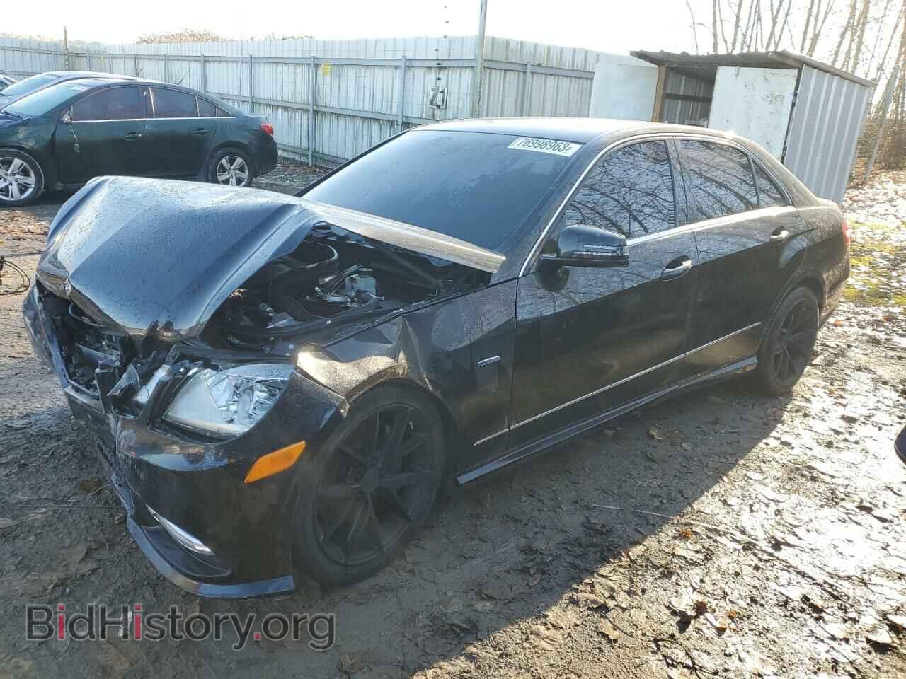 Photo WDDHF5KB7CA566514 - MERCEDES-BENZ E-CLASS 2012