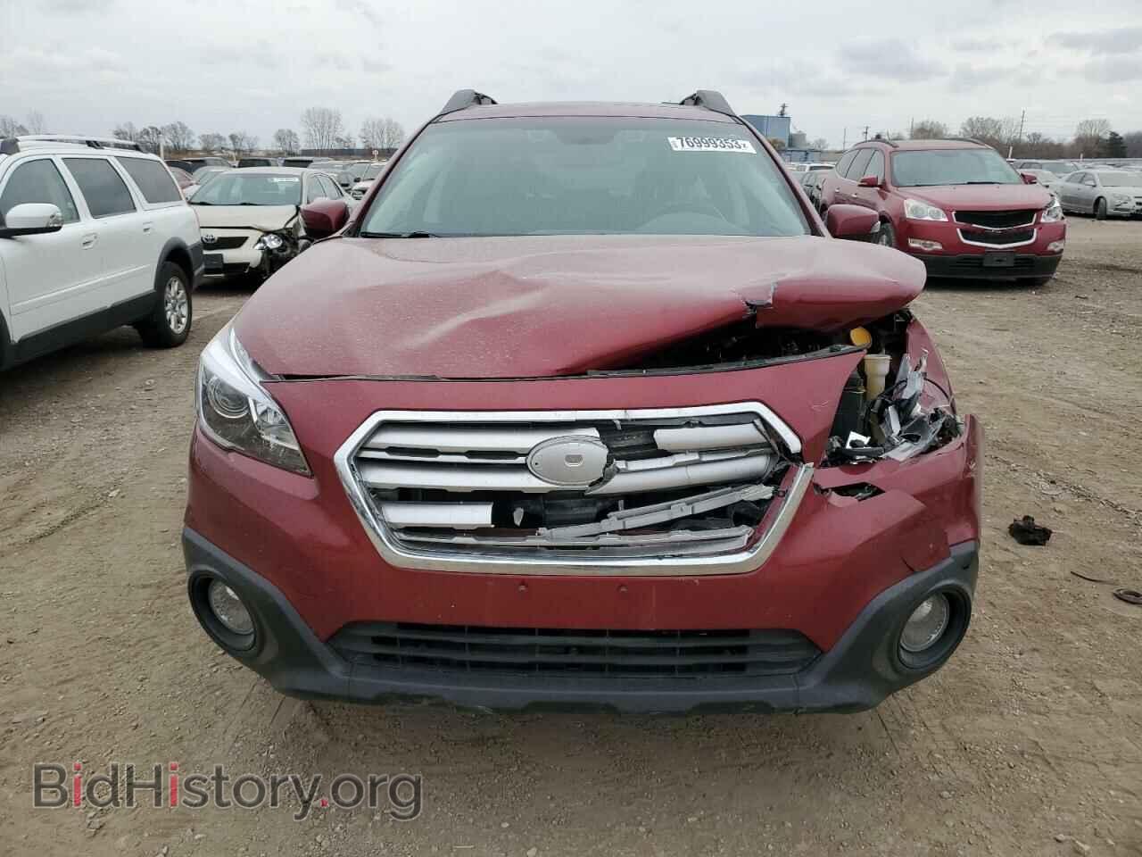 2016 SUBARU OUTBACK - VIN: 4S4BSAHC8G3329038 - Фото 5