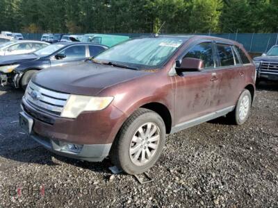 2009 Ford EDGE Edge SEL, бордовый — VIN 2FMDK38C19BA41210, Copart