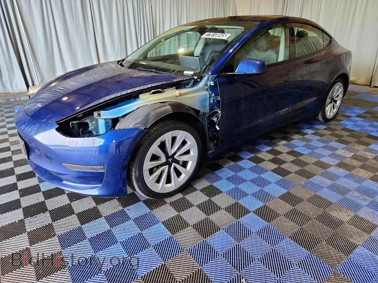 Photo 5YJ3E1EA8NF371602 - TESLA MODEL 3 2022