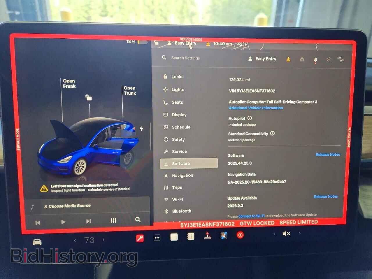 2022 TESLA MODEL 3 - VIN: 5YJ3E1EA8NF371602 - Photo 9