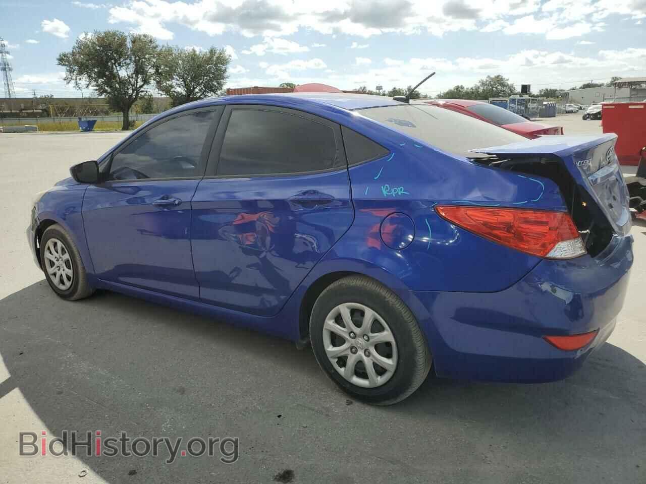 2014 HYUNDAI ACCENT - VIN: KMHCT4AE2EU690187 - Фото 2