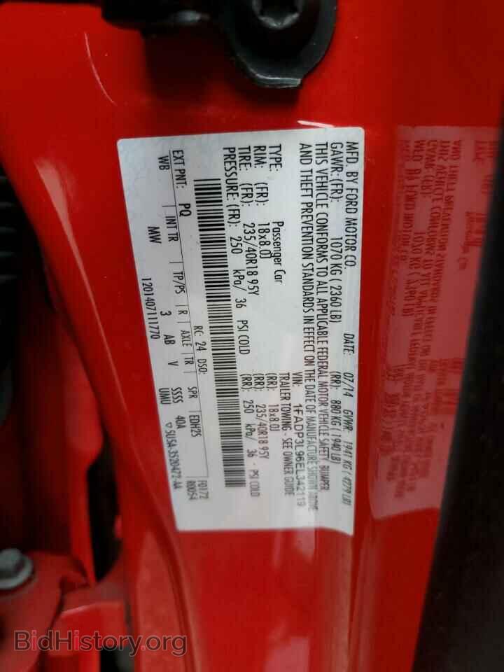 2014 FORD FOCUS - VIN: 1FADP3L96EL342119 - Фото 13