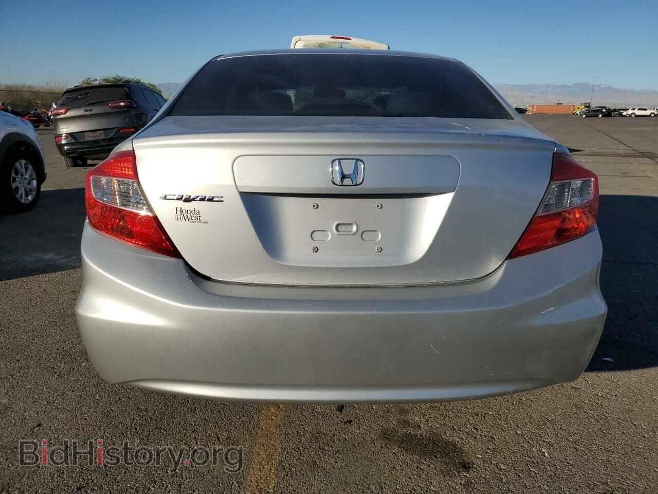 2012 HONDA CIVIC - VIN: 2HGFB2F52CH608459 - Фото 6