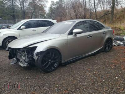 2015 Lexus IS IS 250, серебристый — VIN JTHCF1D20F5026847, Copart