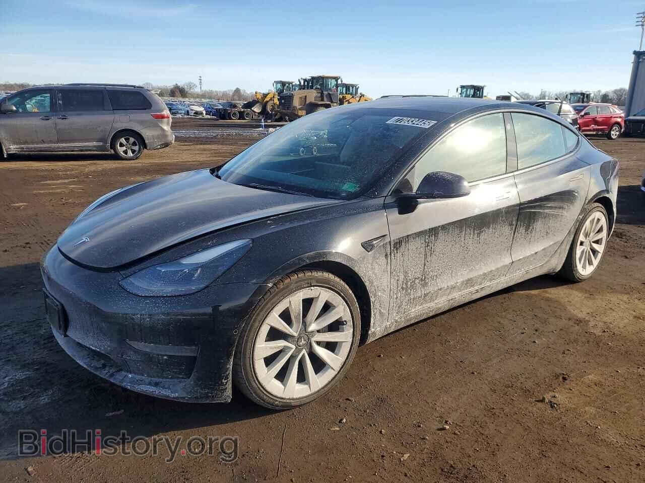 Photo 5YJ3E1EA1NF287928 - TESLA MODEL 3 2022