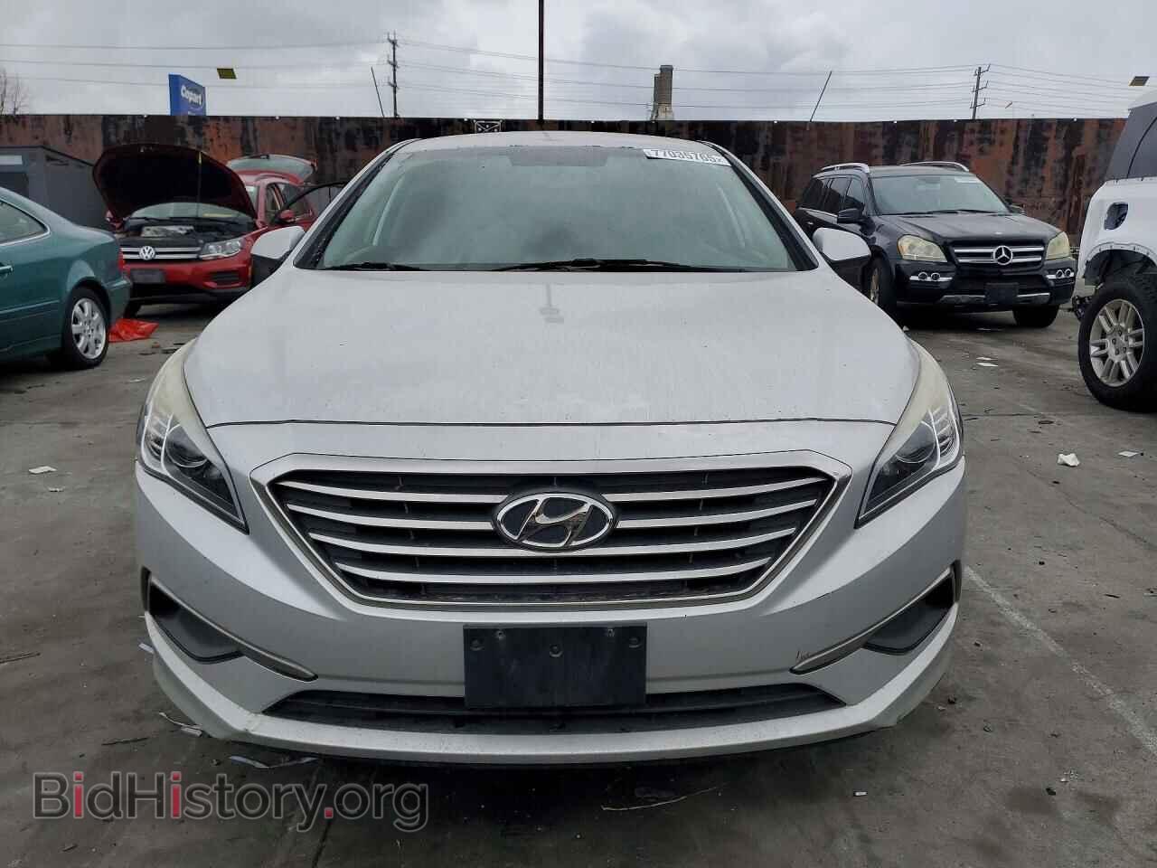 2016 HYUNDAI SONATA - VIN: 5NPE24AF9GH371049 - Фото 5