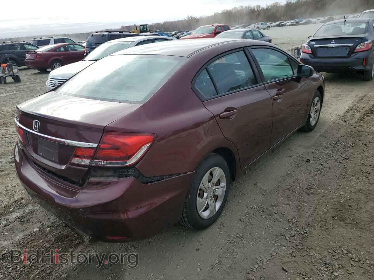 2015 HONDA CIVIC - VIN: 19XFB2F50FE022163 - Фото 3