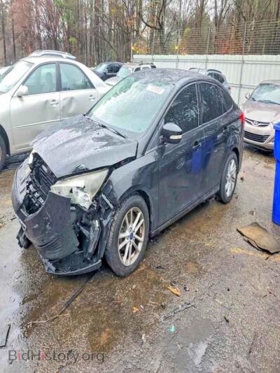 2015 Ford FOCUS, черный — VIN 1FADP3F24FL244626, Copart