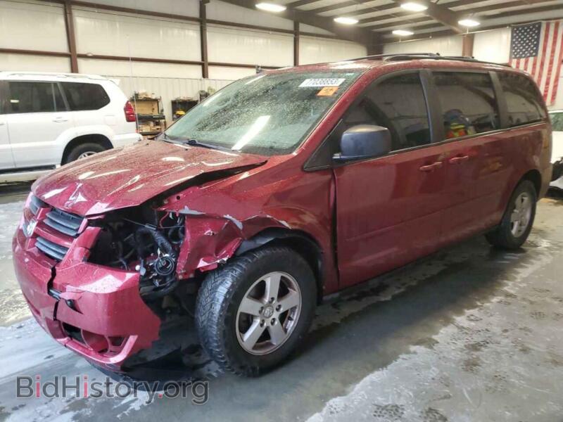 2010 Dodge CARAVAN Grand Cara (VIN 2D4RN3D19AR402171) — photo 1 of 13, Copart, damage: front end