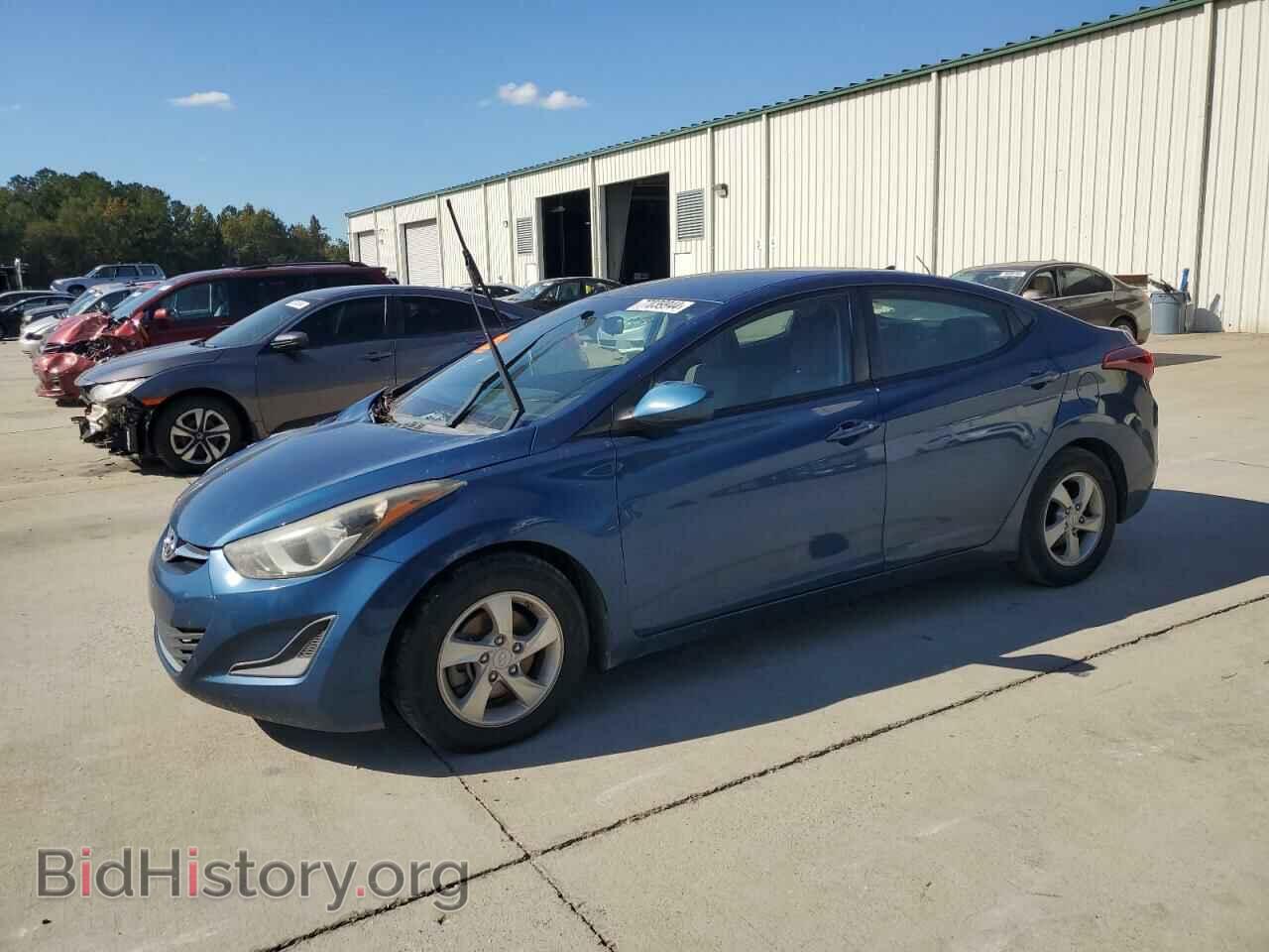Photo KMHDH4AE9EU210202 - HYUNDAI ELANTRA 2014