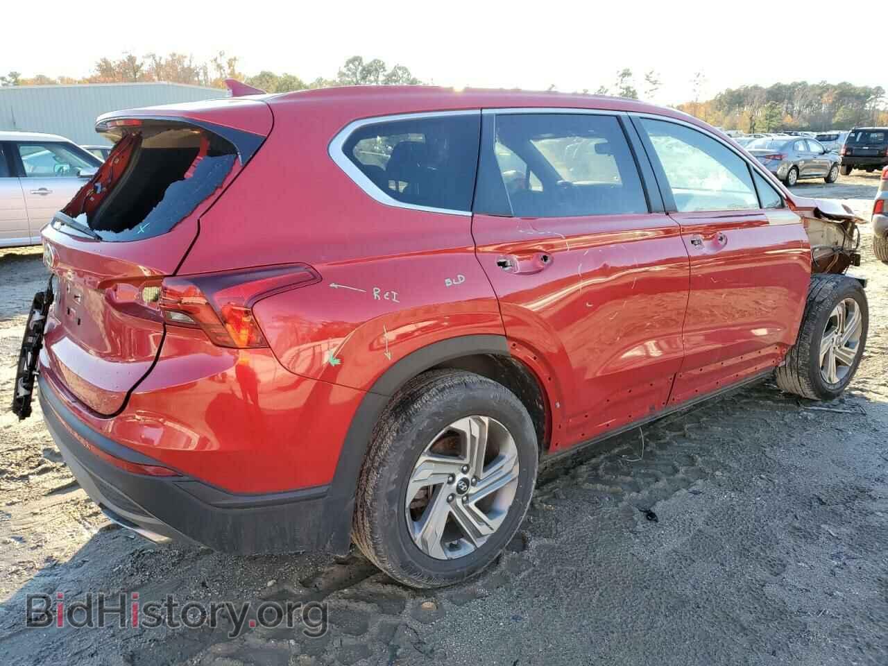 2022 HYUNDAI SANTA FE - VIN: 5NMS14AJ3NH444453 - Фото 3