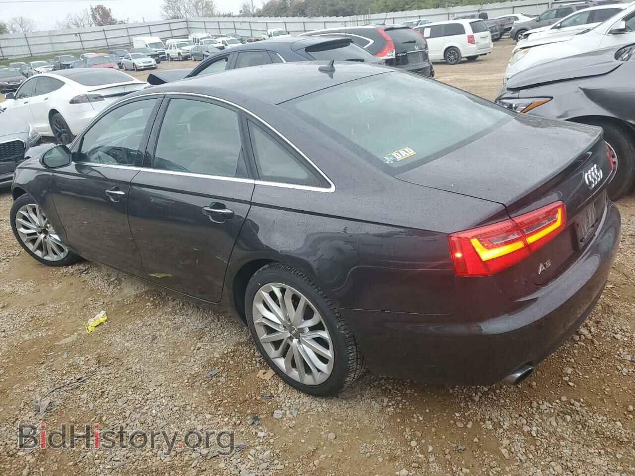 2014 AUDI A6 - VIN: WAUGFAFC1EN045296 - Фото 2