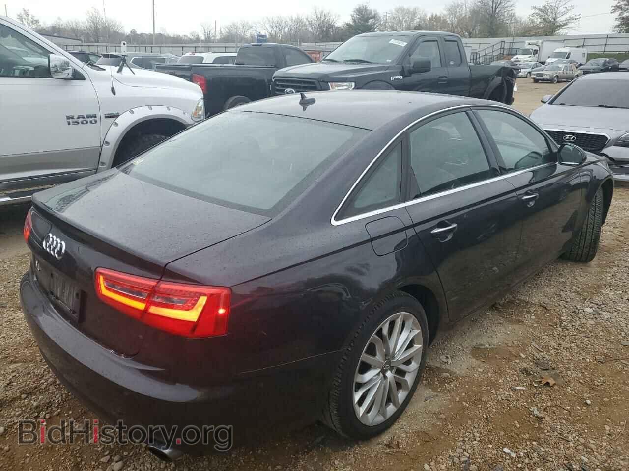 2014 AUDI A6 - VIN: WAUGFAFC1EN045296 - Фото 3