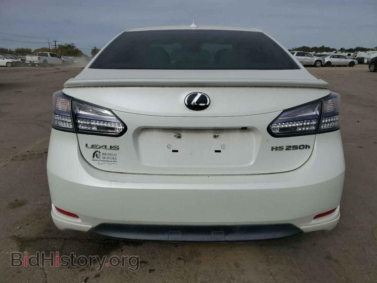 2010 LEXUS HS - VIN: JTHBB1BA4A2011439 - Фото 6