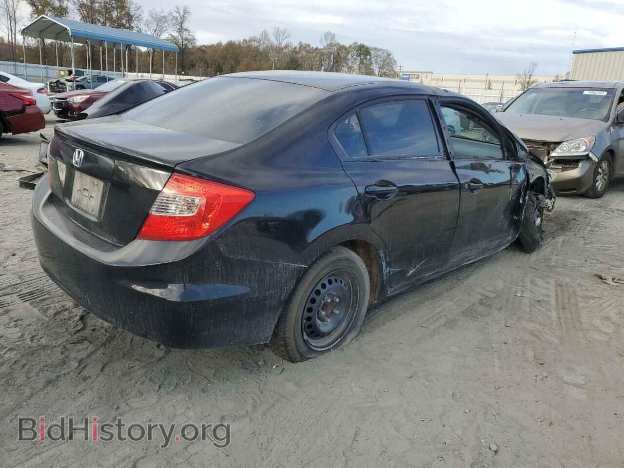 2012 HONDA CIVIC - VIN: 2HGFB2F57CH323255 - Фото 3