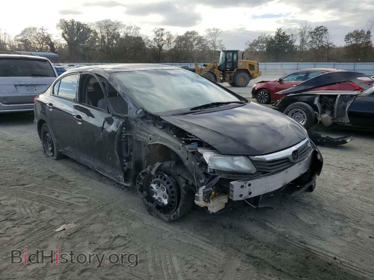 2012 HONDA CIVIC - VIN: 2HGFB2F57CH323255 - Фото 4