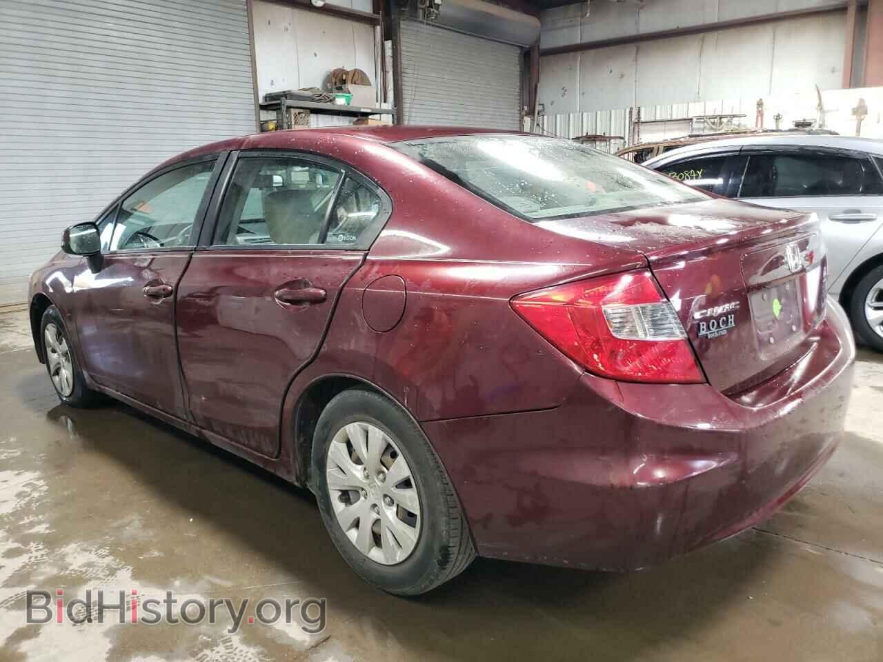 2012 HONDA CIVIC - VIN: 2HGFB2F55CH570483 - Фото 2