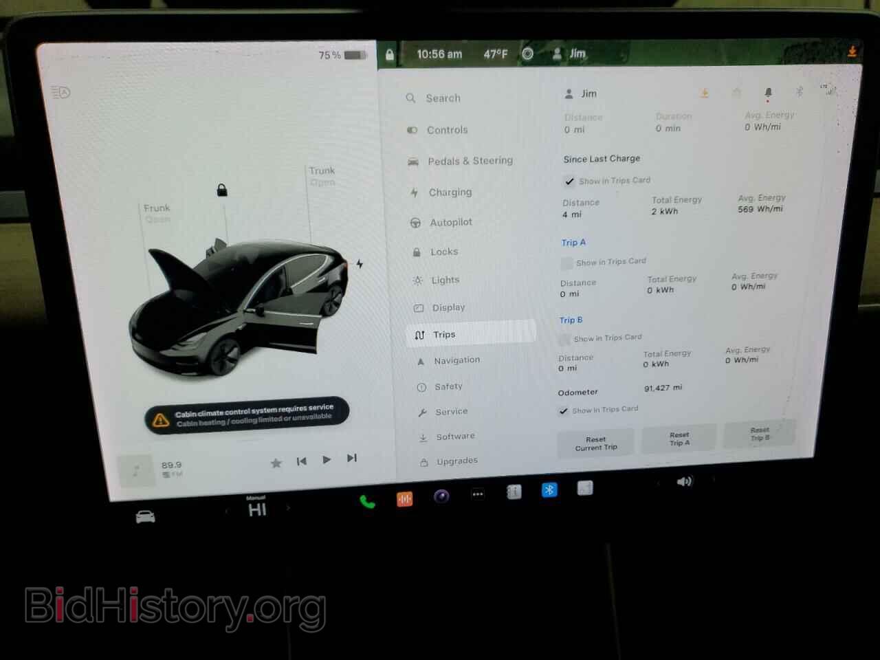 2018 TESLA MODEL 3 - VIN: 5YJ3E1EB5JF127313 - Photo 9