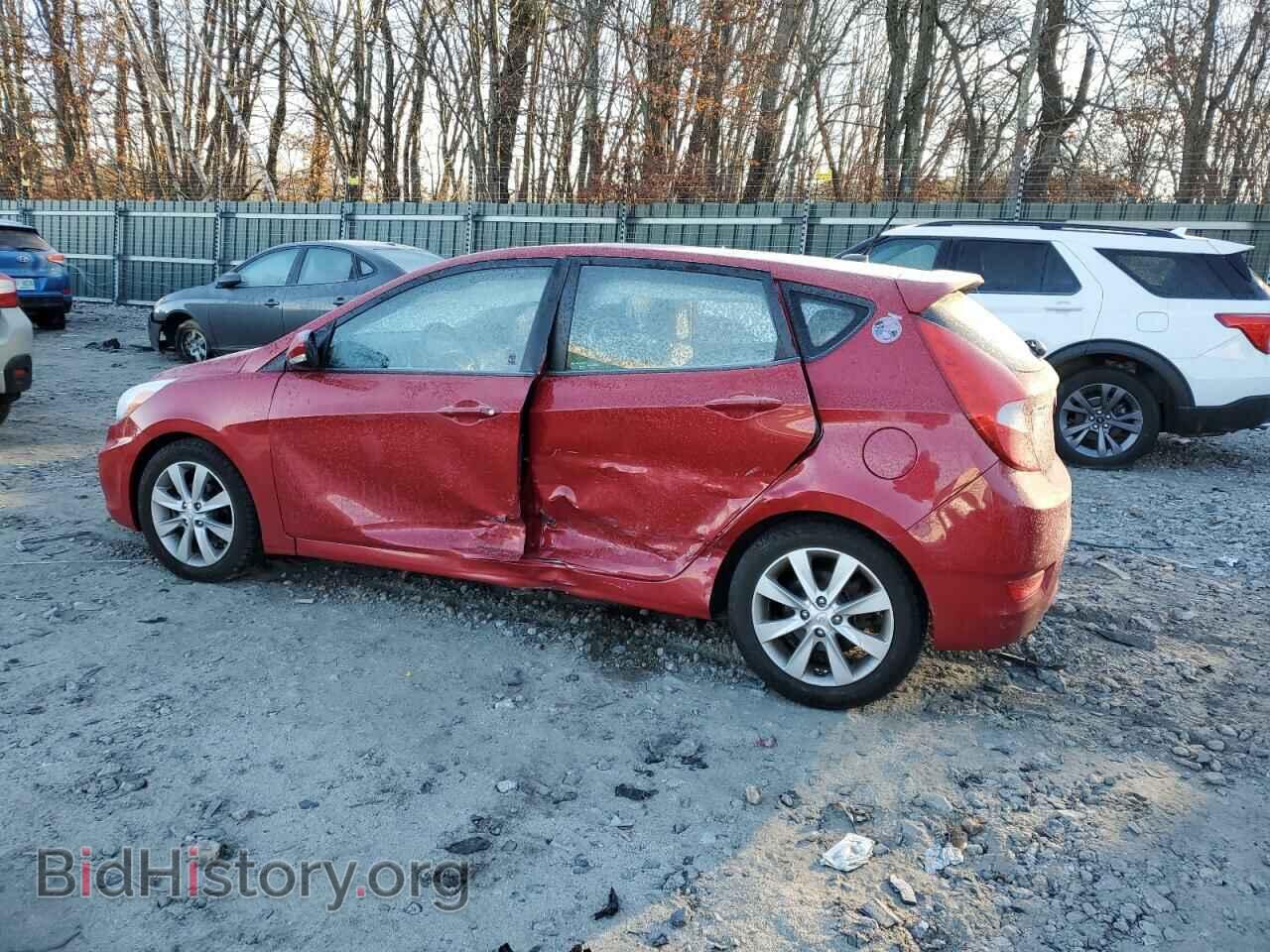2014 HYUNDAI ACCENT - VIN: KMHCU5AE3EU184144 - Фото 2