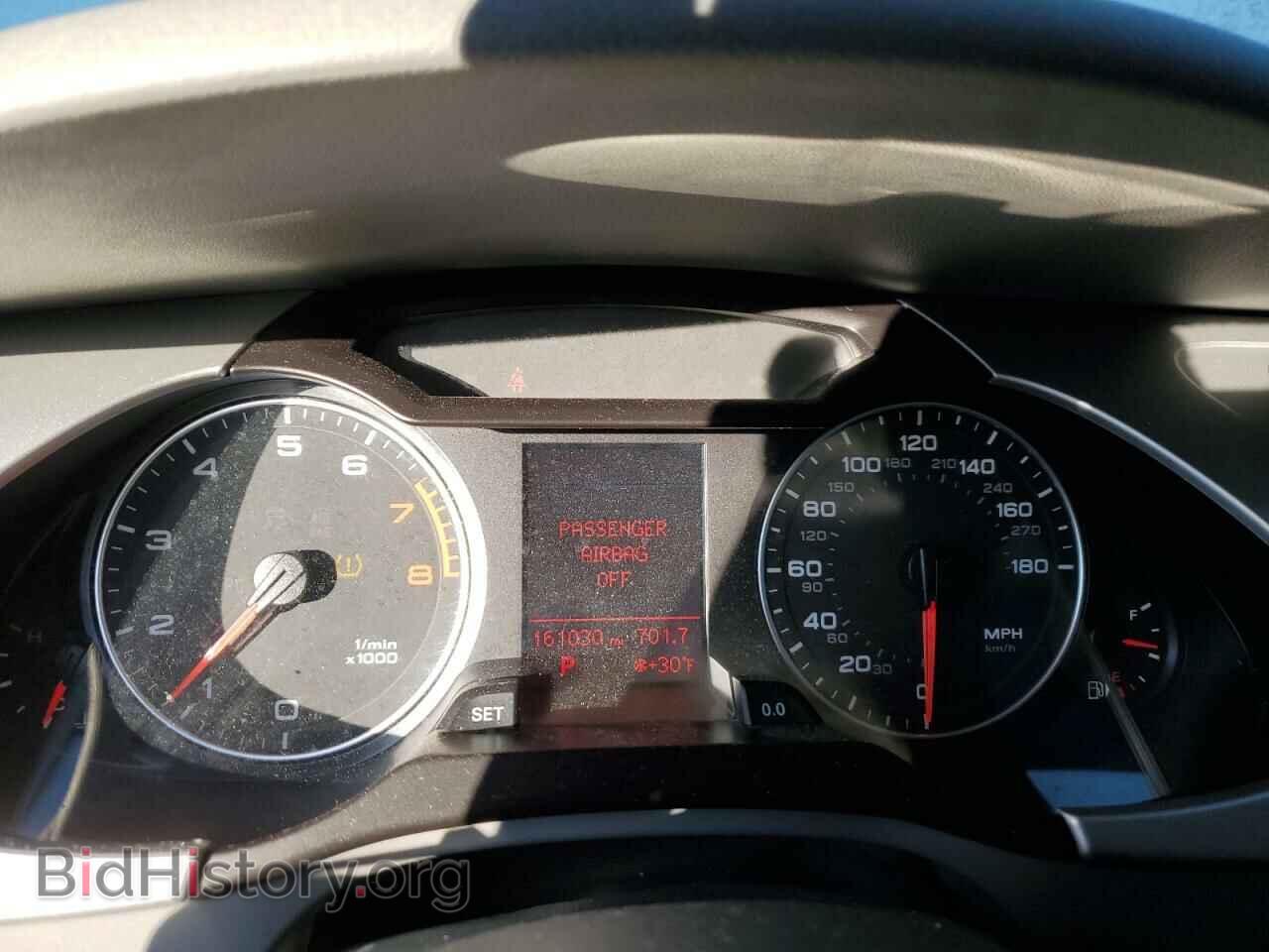 2012 AUDI A4 - VIN: WAUBFAFLXCN004642 - Фото 9