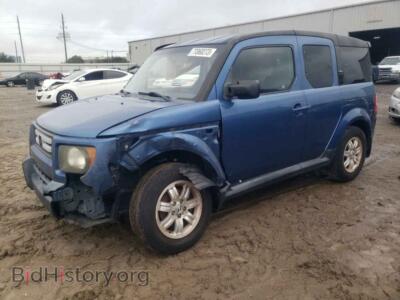2008 Honda ELEMENT Element EX, blue — VIN 5J6YH17708L002193, Copart