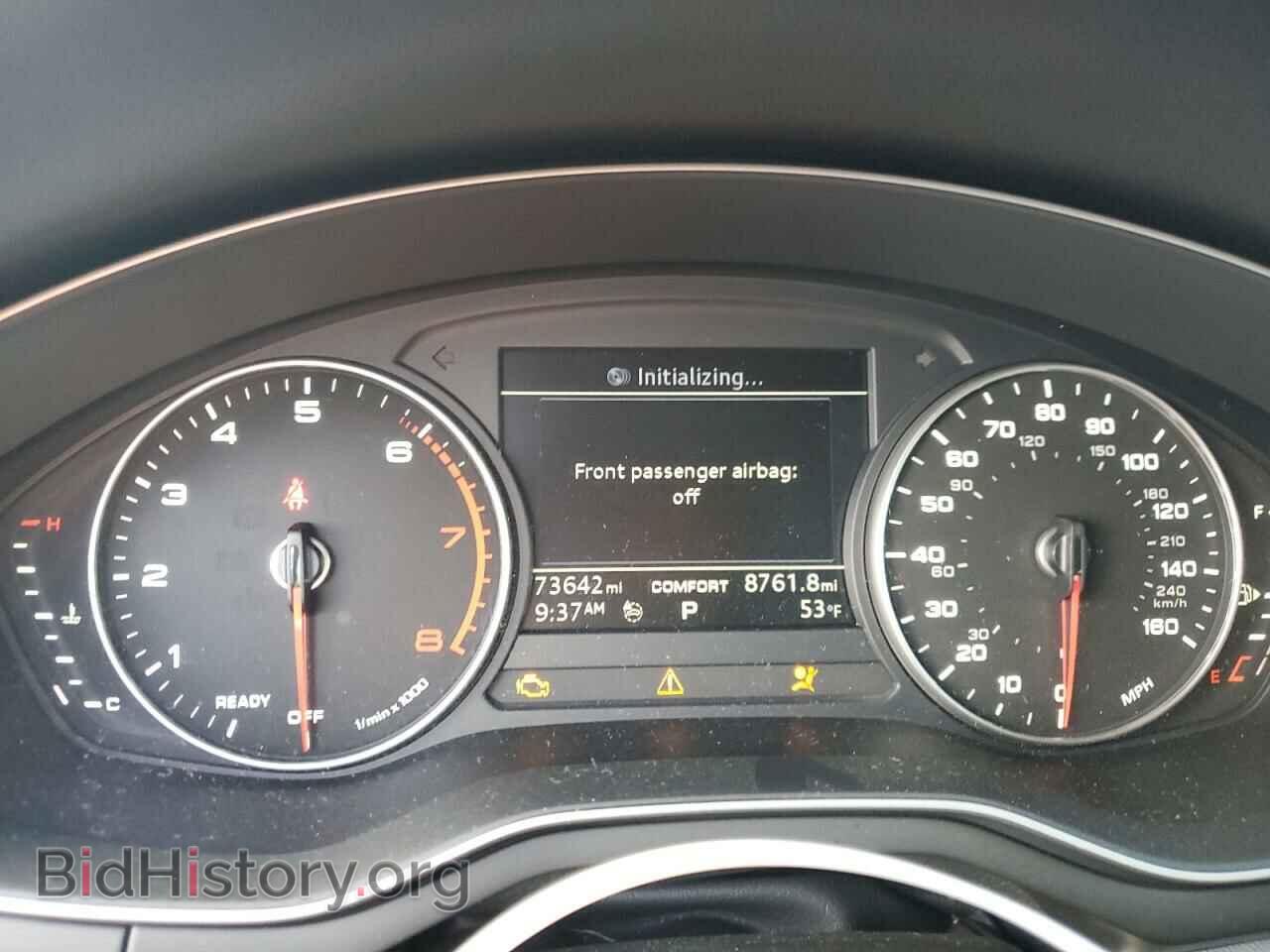 2017 AUDI A4 - VIN: WAUGMAF46HN069595 - Фото 9