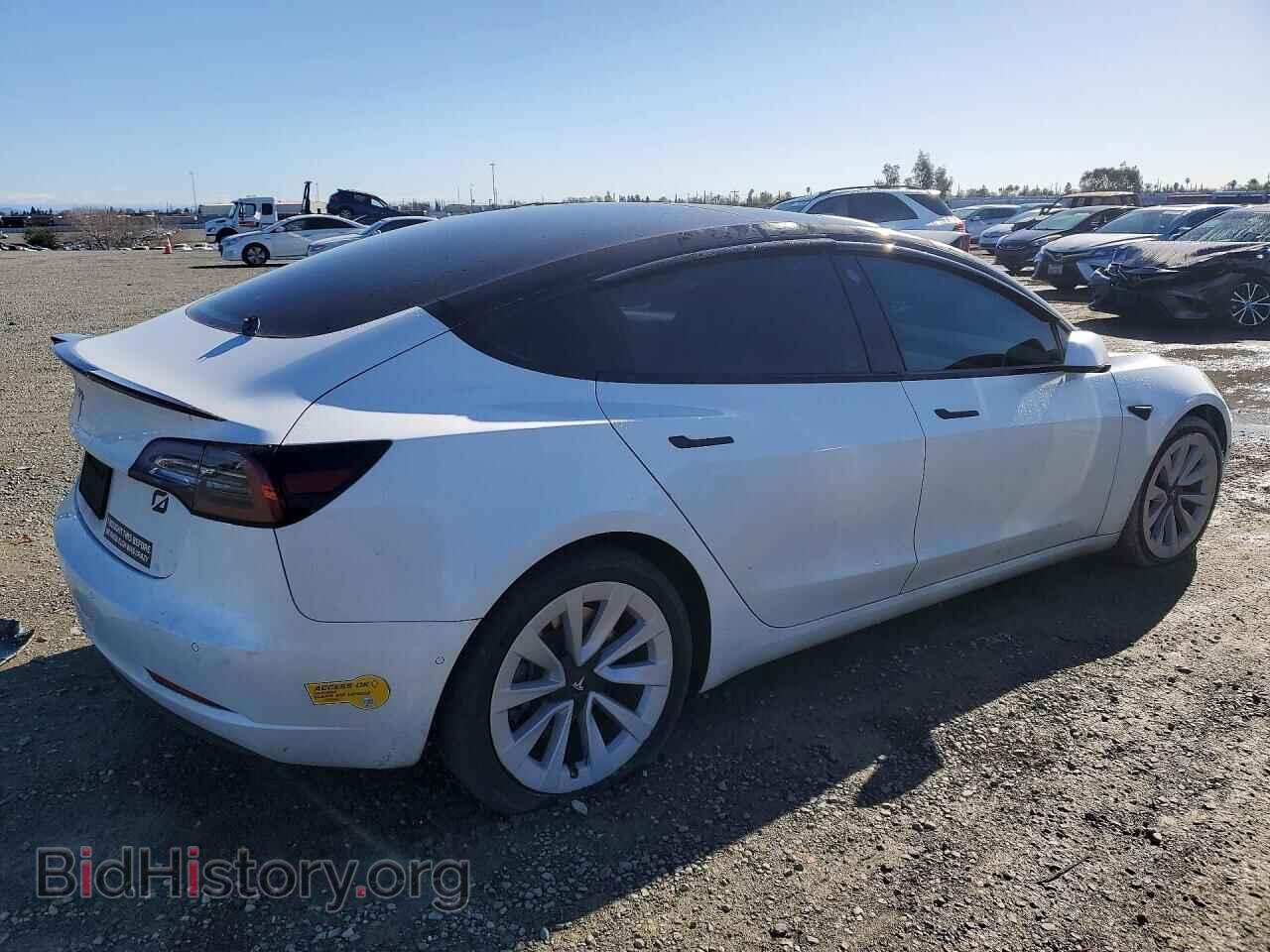 2022 TESLA MODEL 3 - VIN: 5YJ3E1EA7NF154994 - Photo 3