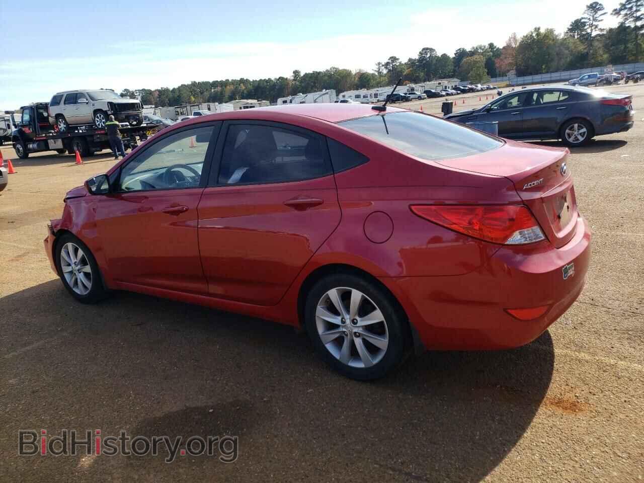 2014 HYUNDAI ACCENT - VIN: KMHCU4AE1EU761702 - Фото 2