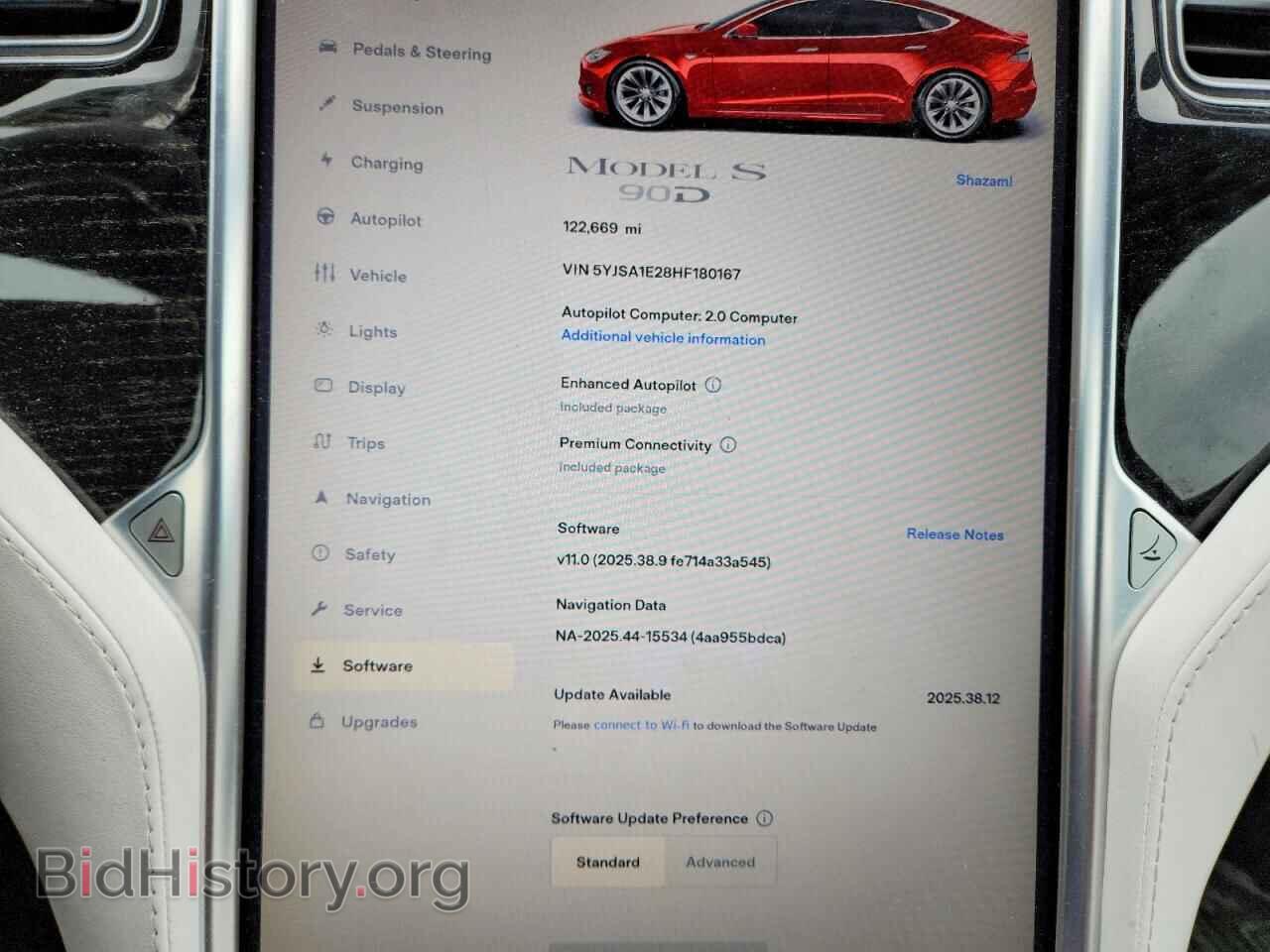 2017 TESLA MODEL S - VIN: 5YJSA1E28HF180167 - Photo 9