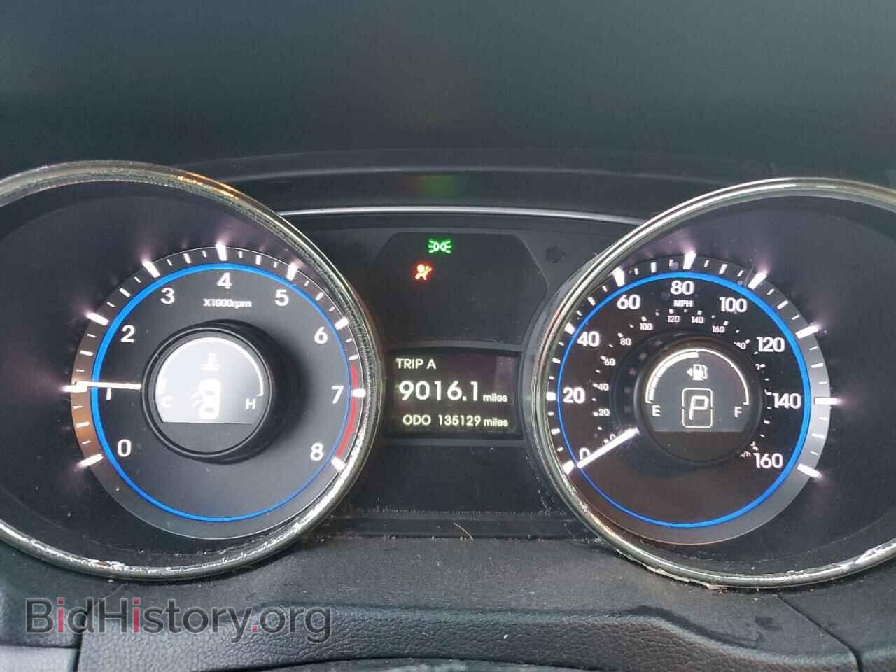 2012 HYUNDAI SONATA - VIN: 5NPEC4AC6CH496345 - Фото 9