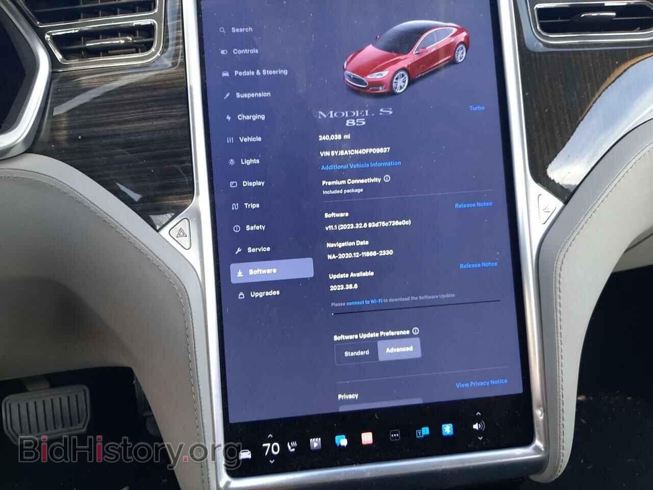 2013 TESLA MODEL S - VIN: 5YJSA1CN4DFP09637 - Photo 9