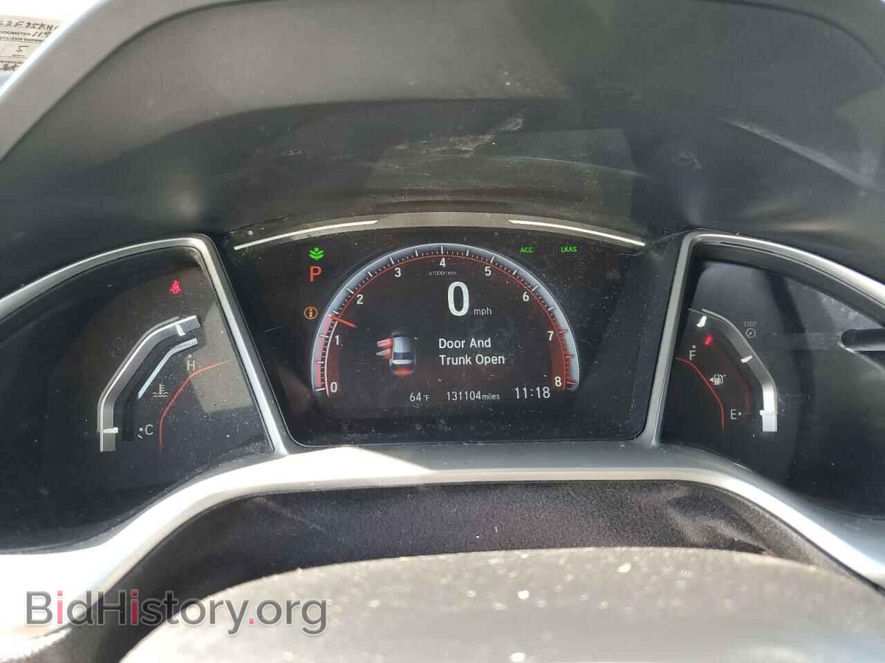 2019 HONDA CIVIC - VIN: 2HGFC2F85KH601298 - Фото 9