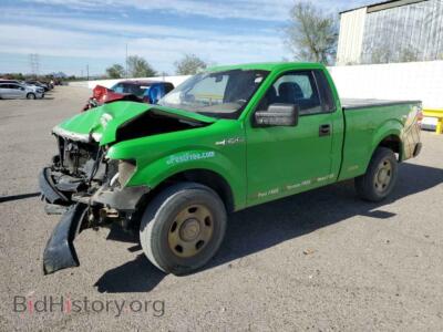 2011 Ford ALL MODELS F150, зеленый — VIN 1FTMF1CM7BFC07635, Copart