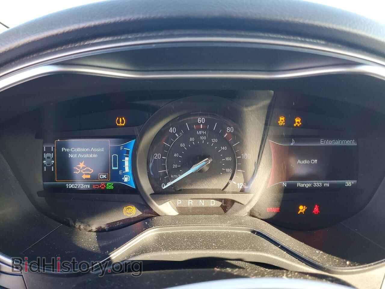 2019 FORD FUSION - VIN: 3FA6P0LU1KR183907 - Photo 9