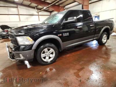 2013 RAM 1500 SLT, black — VIN 1C6RR7GT2DS517064, Copart
