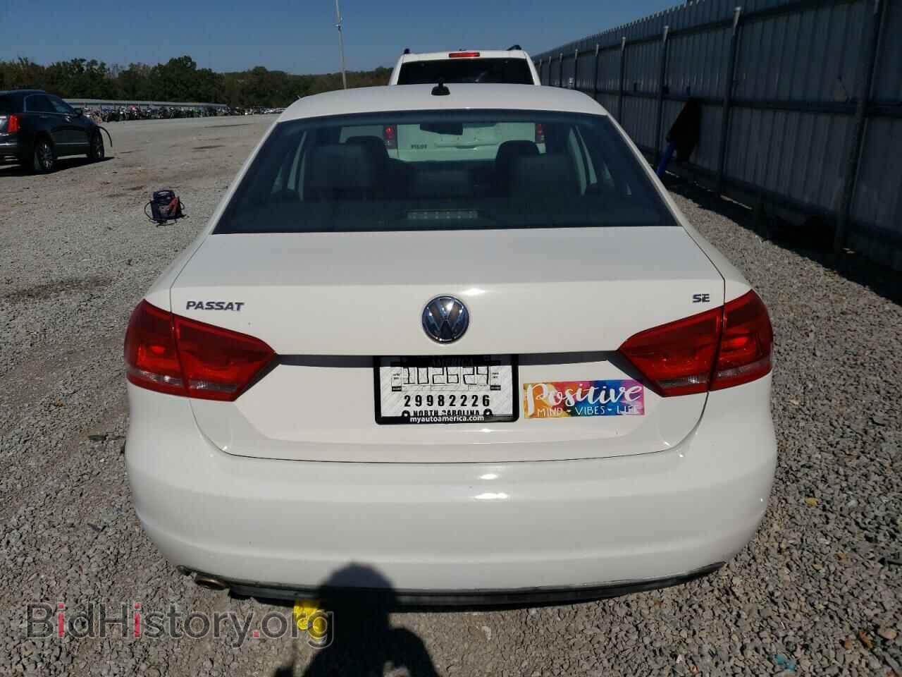 2012 VOLKSWAGEN PASSAT - VIN: 1VWBP7A32CC019414 - Фото 6
