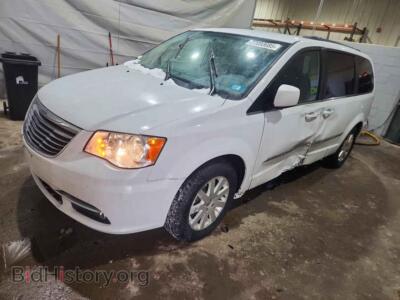 2016 Chrysler MINIVAN Touring, белый — VIN 2C4RC1BG9GR205380, Copart