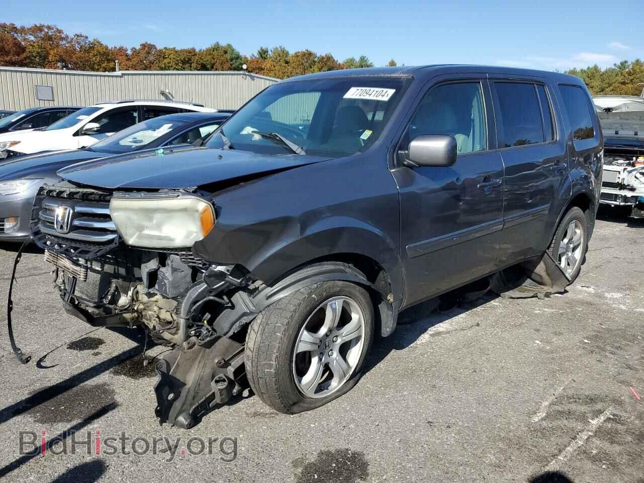 Фотография 5FNYF4H45CB014689 - HONDA PILOT 2012