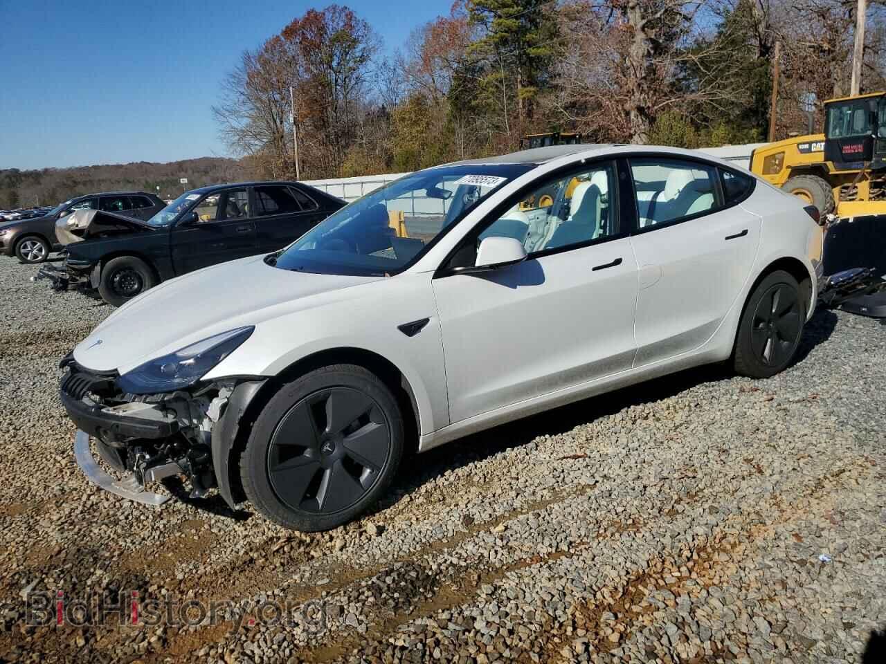 Photo 5YJ3E1EA2MF081743 - TESLA MODEL 3 2021