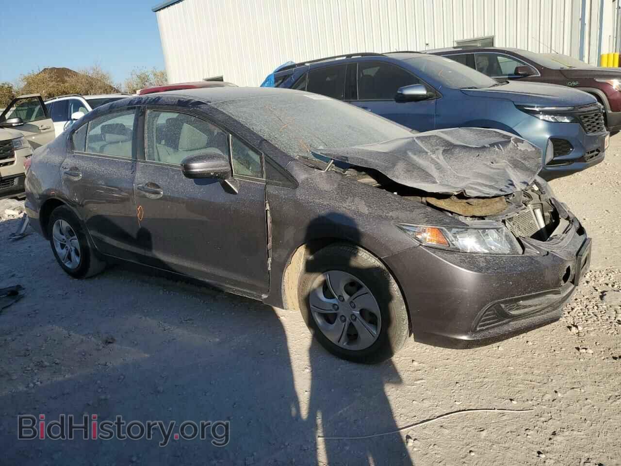 2014 HONDA CIVIC - VIN: 19XFB2F56EE035580 - Фото 4