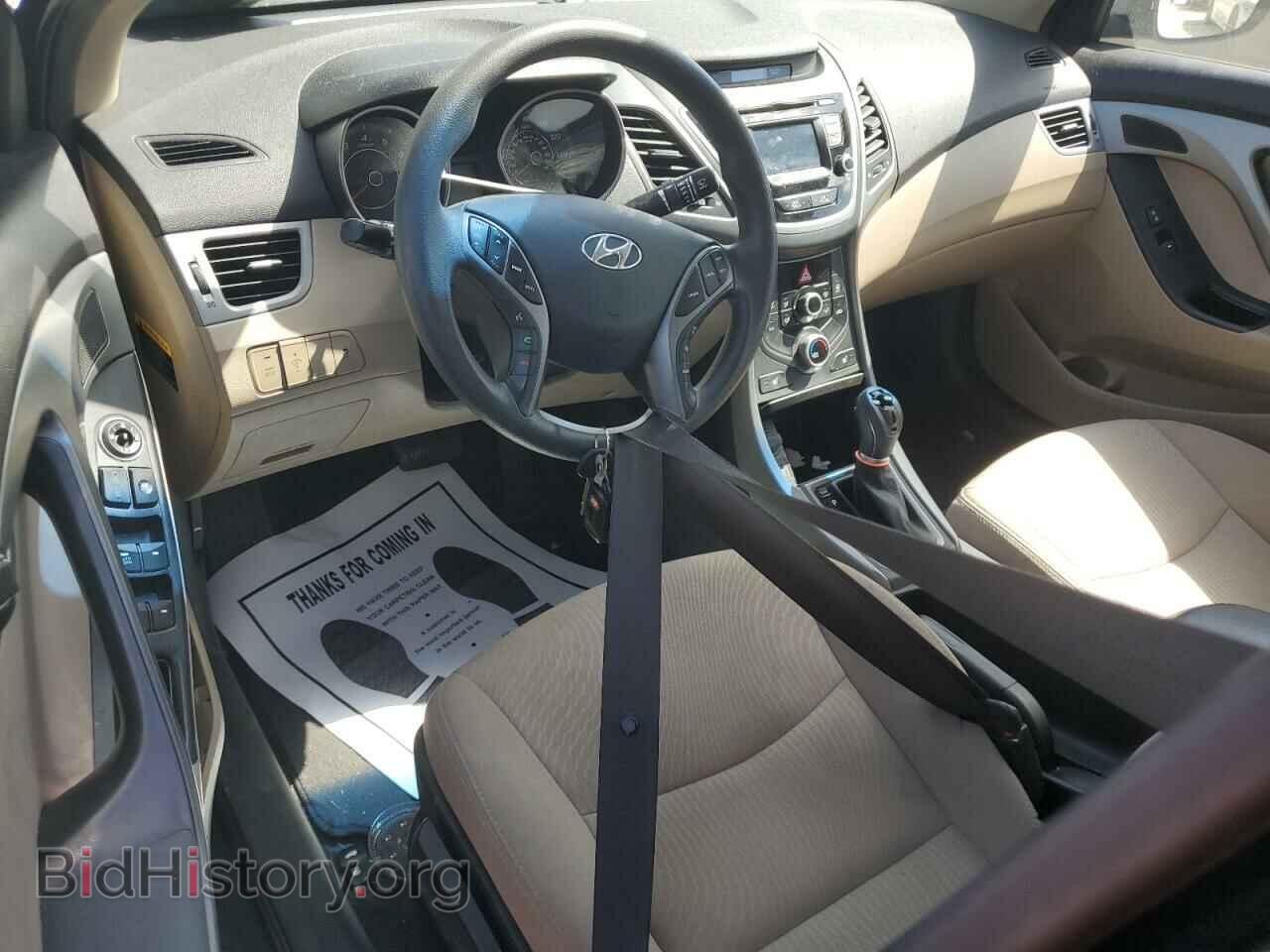 2014 HYUNDAI ELANTRA - VIN: 5NPDH4AE3EH479939 - Фото 8