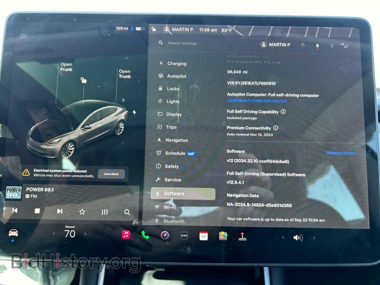 2020 TESLA MODEL 3 - VIN: 5YJ3E1EA7LF660810 - Фото 9
