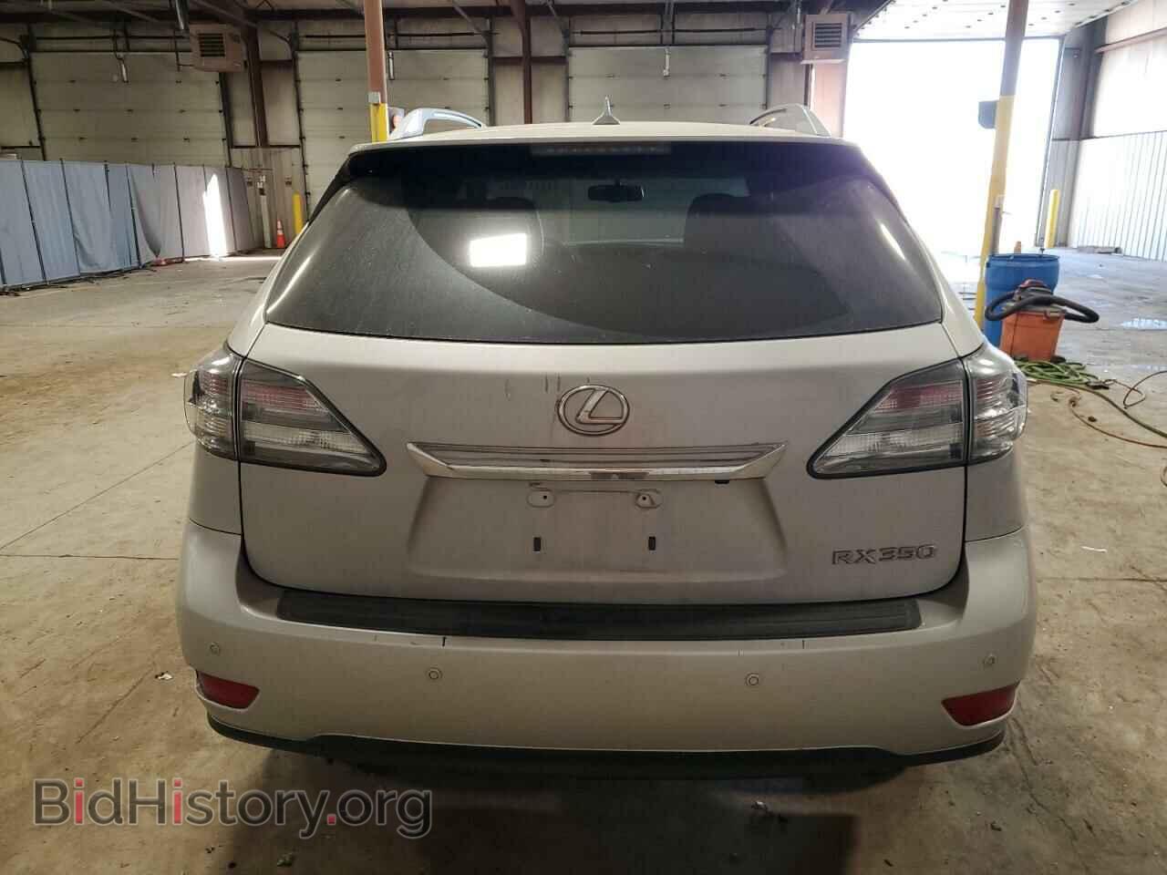 2012 LEXUS RX350 - VIN: 2T2BK1BA5CC151775 - Фото 6