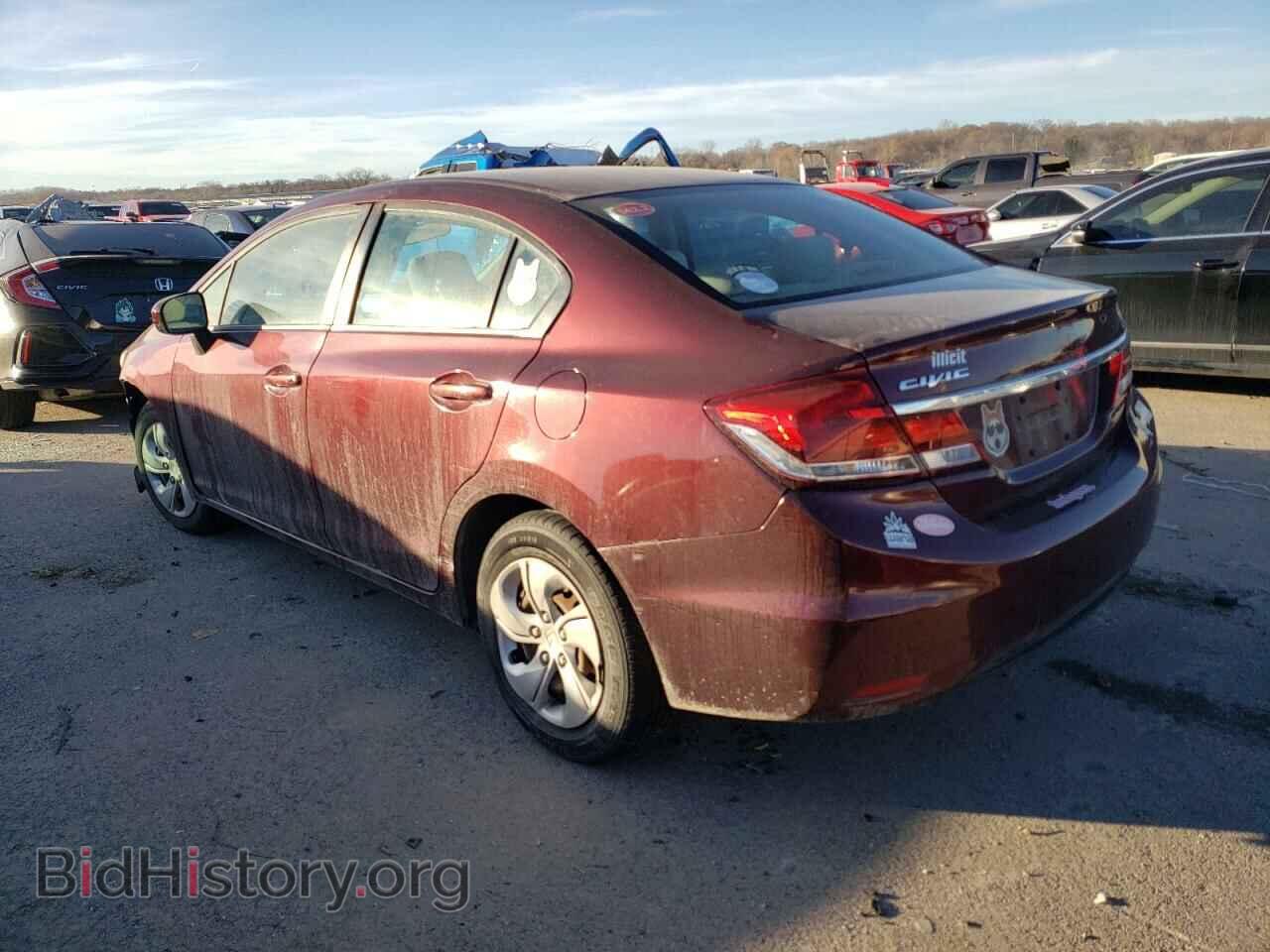 2015 HONDA CIVIC - VIN: 2HGFB2F55FH557740 - Фото 2
