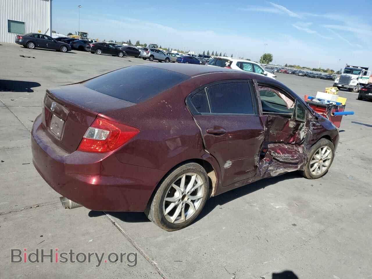 2012 HONDA CIVIC - VIN: 19XFB2F50CE389558 - Фото 3