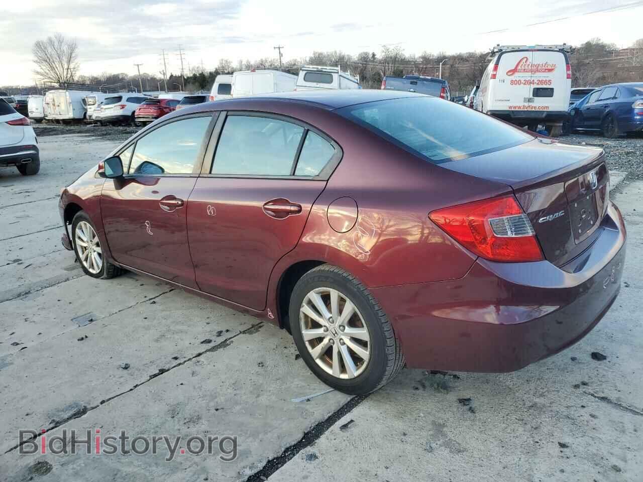 2012 HONDA CIVIC - VIN: 19XFB2F82CE372299 - Фото 2