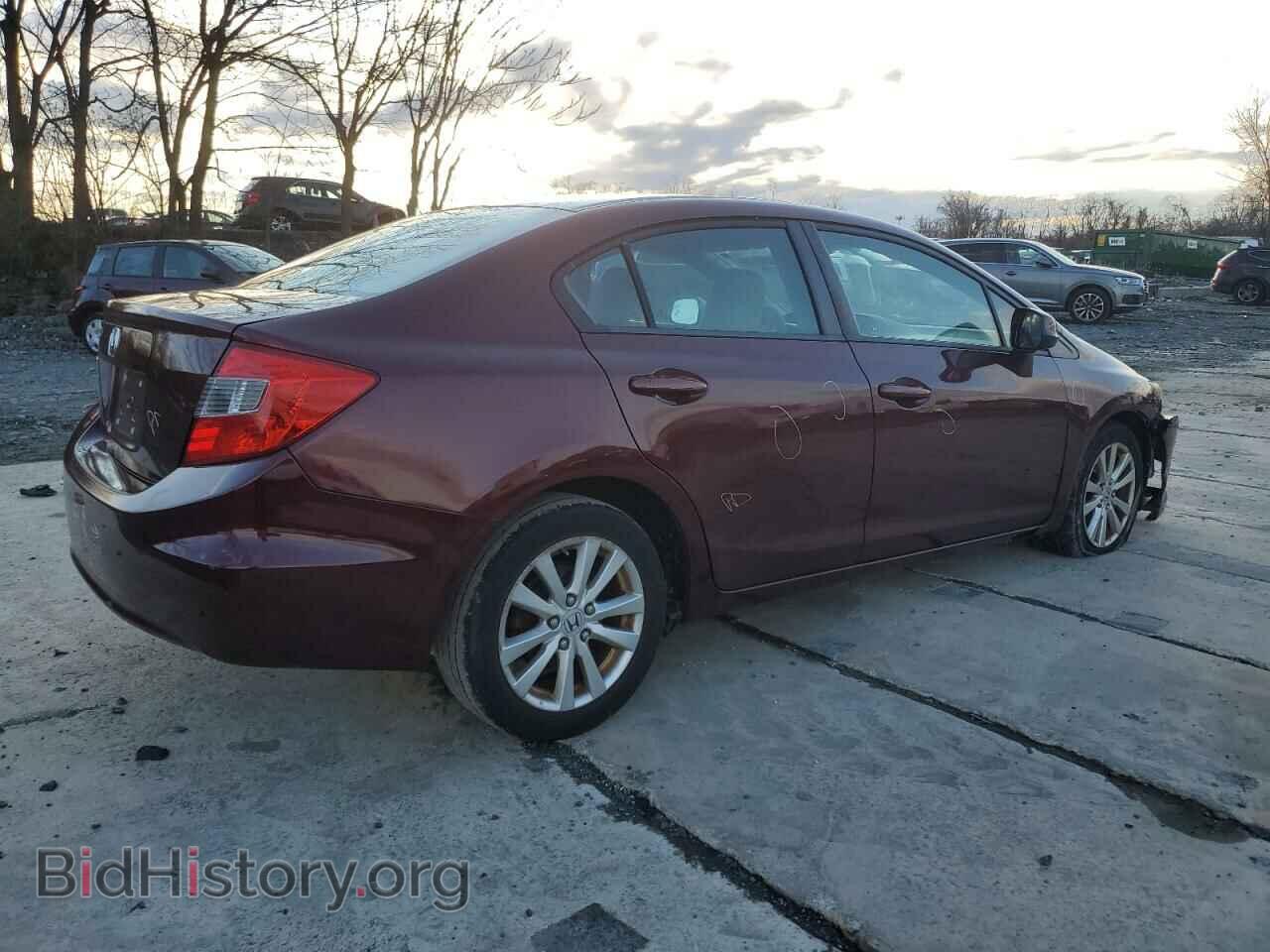 2012 HONDA CIVIC - VIN: 19XFB2F82CE372299 - Фото 3