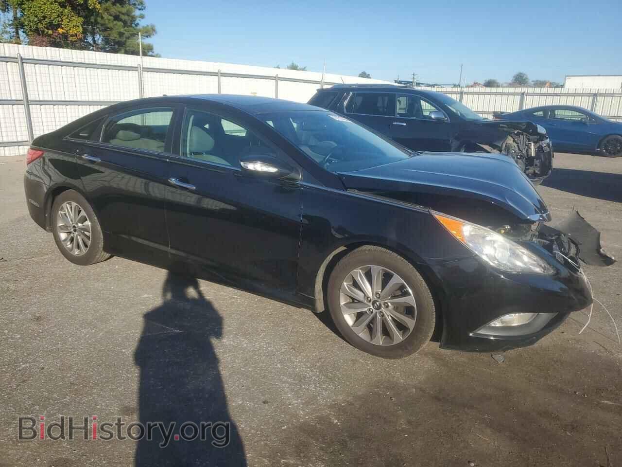 2014 HYUNDAI SONATA - VIN: 5NPEC4ACXEH851357 - Фото 4