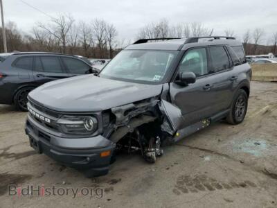 2021 Ford BRONCO Big Bend, gray — VIN 3FMCR9B65MRA17743, Copart
